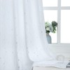 BGment White Blackout Curtains 60 Inches Wide for Bedroom/Living Room,