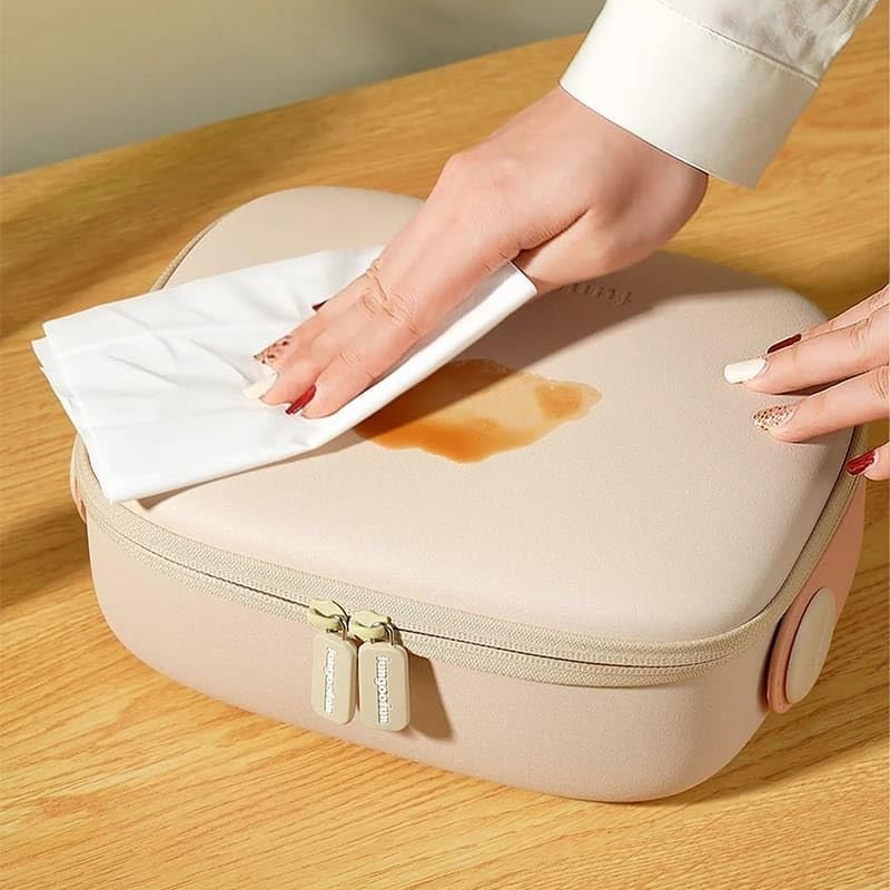 Fang Ngu Fan Makeup Bag, Makeup Bag, Travel Pouch, EVA