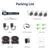 VORGUT 5MP Lite Security Camera System with 500G Hard Drive,