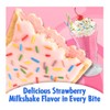 Kellogg’s Pop-Tarts Breakfast Toaster Pastries, Frosted Strawberry Milkshake, 28.2 oz,