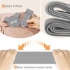 ZINZ 2 Pack Elastic Luggage Straps and Suitcase Bungee, Adjustable