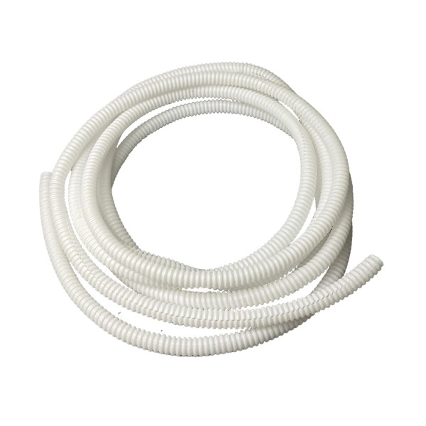 White Pipe Cable Part Plastic Flexible Cable Tidy Solution Tube