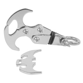 Sarini Grappling Hook Foldable Gravity Climbing Claw Multifunctional Stainless Steel Gravity Hook for Outdoor Camping Hiking Tree Climbing