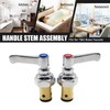 Meyffon Handle Stem Assembly Hot & Cold Compatible with T&S