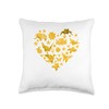 Origami Heart Throw Pillow