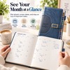 2027 A5 Daily & Monthly Planner – 400-Page Hardcover Organizer