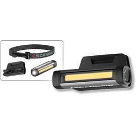 LED Torch Flex Wear Kit 75-150 lm with Headband/Hat Holder Li-Ion