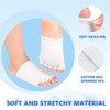 Gel-Lined Compression Toe Separator Socks,Toe Alignment Socks, Relieves Foot Pain