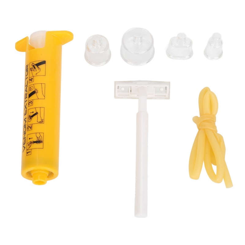 Bite Sting Extractor Kit Suction Tool Pump Insect Bug Bee
