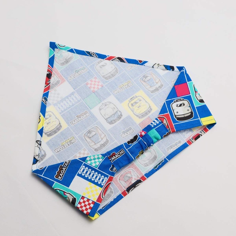 Popondetta Shinkansen Apron (Triangle Cloth, Drawstring Included)
