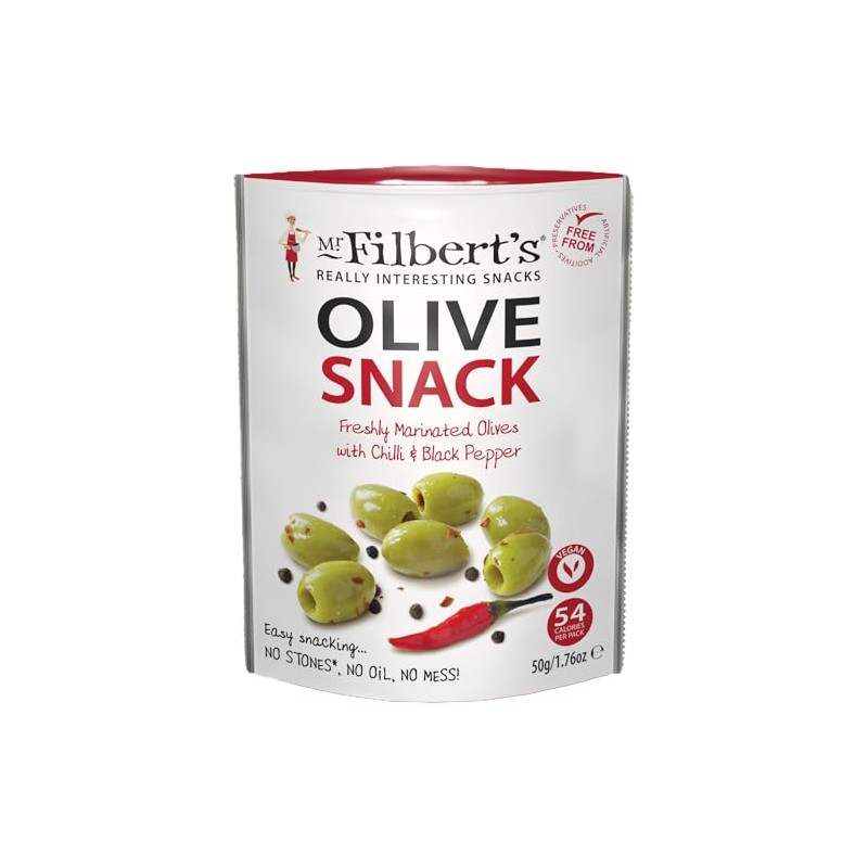 Mr Filbert's - Green Olive - Chilli & Black Pepper,