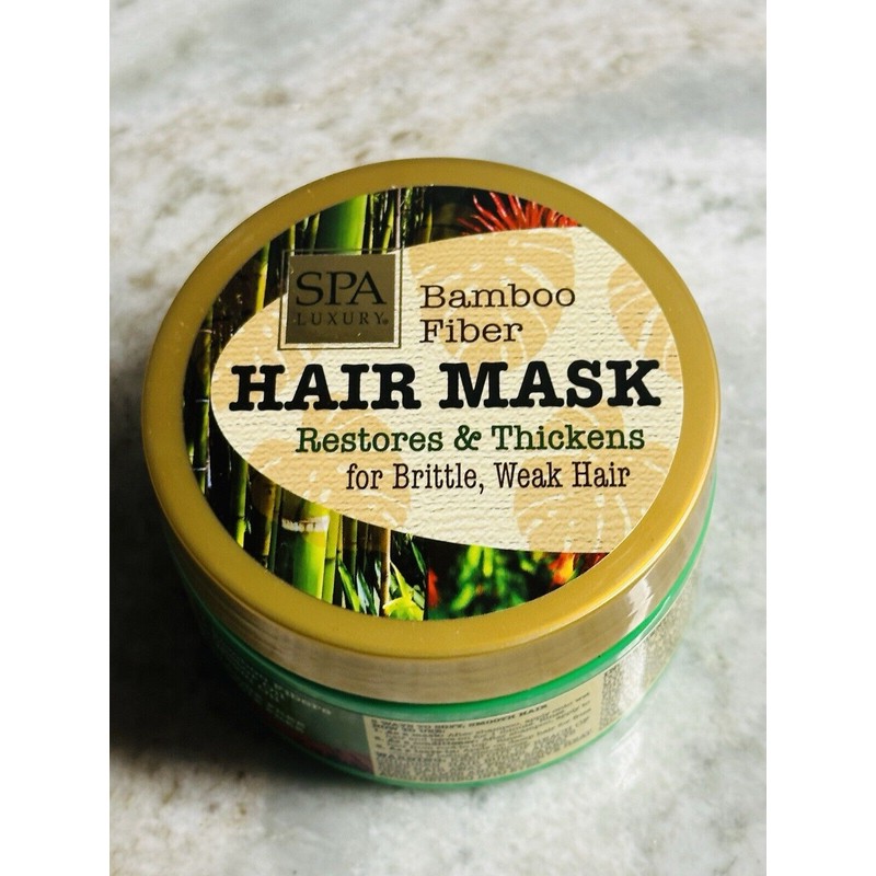 CURLS SPA Luxury Bamboo Fiber /Castor Oil/Neem Oil Hair Mask-