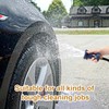 Heavy Duty Fire Water Nozzle, Blue Fireman Style Garden Hose