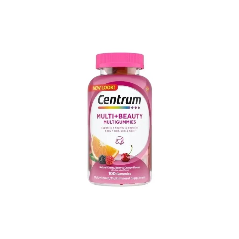 Centrum Multi Beauty Multigummies Cabello Piel Uñas 100 Gomitas