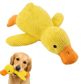 Efuwfugc 1 Count Duck Dog Toy, Duck Plush Dog Toy for Anxiety Relief and Interactive Play, Durable 32cm Pet Companion for Various Scenarios