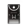 Sketchmark Original Stainless Steel Bookmark Stencil - Credit Card Tool