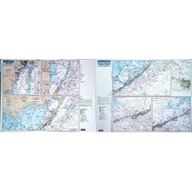 Inshore Keys, Miami to Marathon, FL - Laminated Nautical Navigation & Fishing Chart by Captain Segull's Nautical Sportfishing Charts | Chart # KEY121