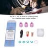 TIG Torch Accessories Welding Gas Lens and Nozzle Glass Cup