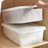 Sgoostood 15 QuartStackable Plastic Storage Bins with Lids,Container to Organize