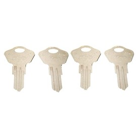Sentry Safe 3F2 Lock Key, 3F2 Keys (3F2), Silver, New and Replaceable Key, 4 3F2 Keys (3F2), Fits Sentry Safes 1100 1160 1170 1200 HO100 1170BLK (3F2)