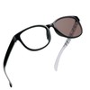 Bifocal Reading Glasses, Photochromic Brown Sunglasses, 0.00/+2.00 Magnification for Women/Men