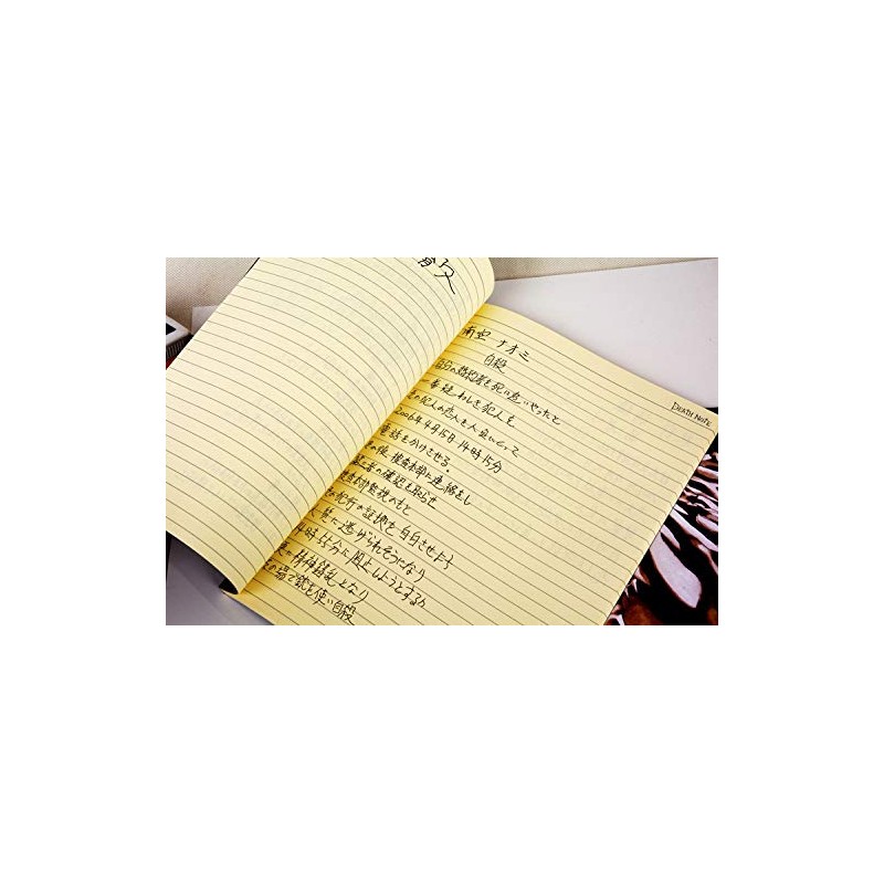 Anime Death Note Notebook by Light Yagami with Nib (26.5