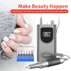Kredioo Nail Drill Machine for Acrylic Nails, 35000RPM Professional Portable