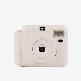 Popoto Instant Camera Take Color Photo In A Minute Mini 11/12 Users Instant Photo Capture for Outdoor, Holiday, and Special Occasions - Color: White