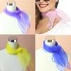 Boolavard 1950's Plain Square Chiffon 50's Neck 4 Seasons Scarf