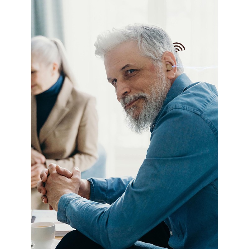 Swaloo Miniature Rechargeable Touch Hearing Aids for Seniors and Adults