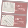 Tofficu 50 Sheets of Chic Greeting Cards Envelopes Blank Cards