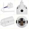 AUAUY AUAUY Pack of 4 E27 lamp holders with cable,