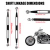 ATENGIDR Motorcycle Gear Shift Linkage, Shifter Linkage Compatible for Harley