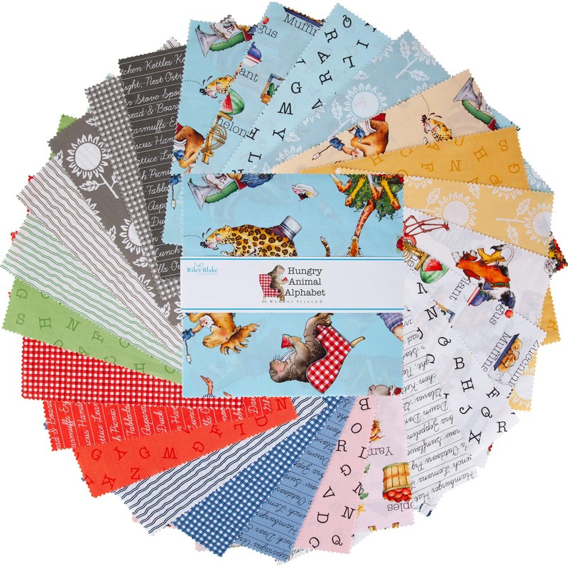 Hungry Animal Alphabet 10" Stacker by J. Wecker Frisch for