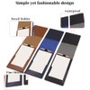 Golf Scorecard Holder, Leather Yardage Book Cover, Pocket-Size Golf Notebook