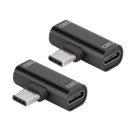 2pcs Adapter, Type-C Audio Charger Aluminum USB-C Splitter, Charging/Calling/Remote/Music 2 In 1 Converter, for Letv 2G/3G(black)