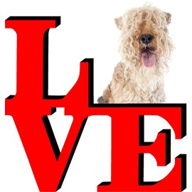 Lakeland Terrier Dog Love Park Cute Dog Fridge Refrigerator Car Magnet