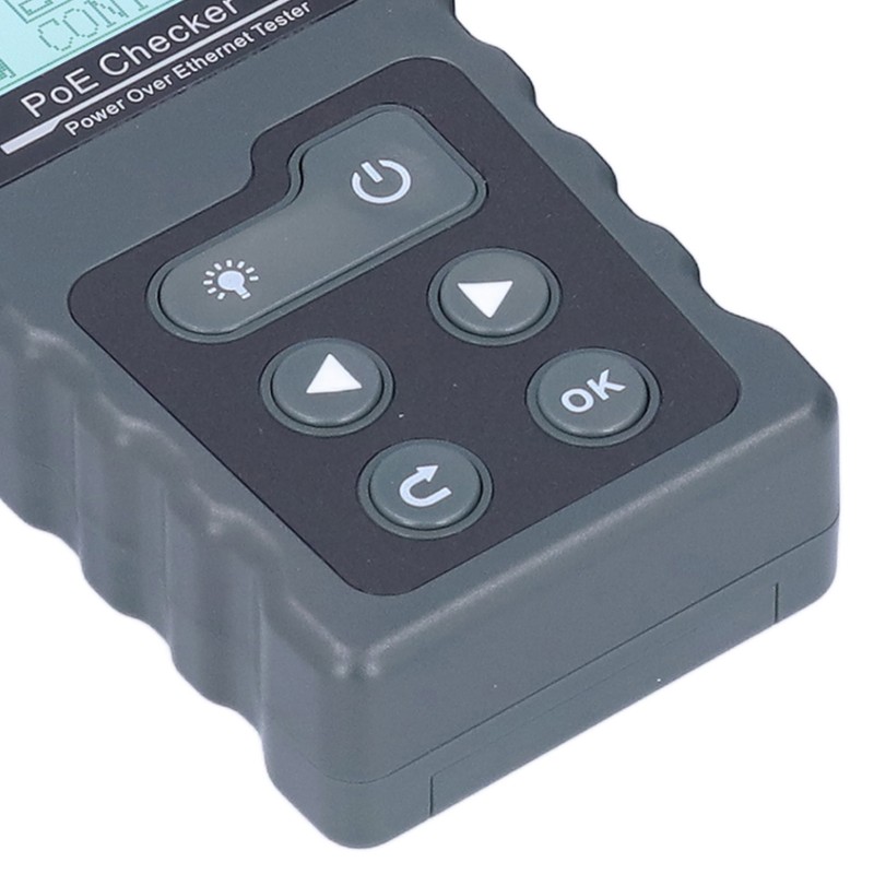 NF‑488 LCD Ethernet POE Tester Automatic Identification POE Detector Checker