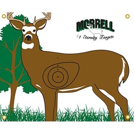 Morrell Nasp-IBO Whitetail Target Face, White, Large