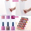 JIASHENG Two Nail Polish Organizer Case Holders, 48 Bottles Universal