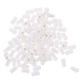 TOVINANNA Lash Extension Glue Bottle Needles Block Pin Set Glue Bottle Nozzle for Lash Bonding 100pcs
