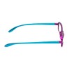 Calabria 837 Womens Metallic Reading Glasses +3.00 Purple Vibrant Crystal