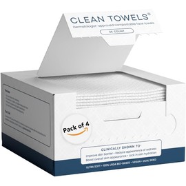 Clean Skin Club Clean Toalla Pequeña (4 pack)