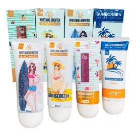Protector Solar Pack Sunscreen Crema Anti Uva