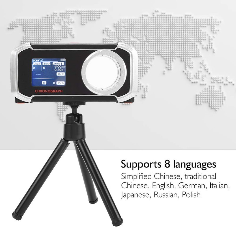 Bewinner High-Power Speed Tester, USB Charging Support Very Precise, Chronograph