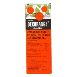 Dexorange Syrup, 200ml (Orange flavored)