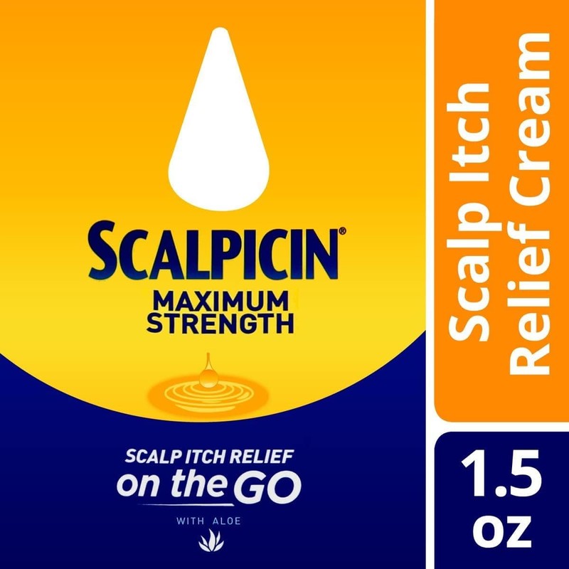 Scalpicin Scalp Itch Max Strength Liquid 1.5 oz. per Bottle