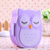 Yosoo Portable Cute Owl Leak-Proof Rectangular Lunch Box Food Storage
