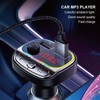 Car MP3 Player Hands Free Stereo QC3.0 Fast Charging Bluetooth