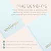LSW London Mind Notes 6-Month Undated Wellness Journal with Mental